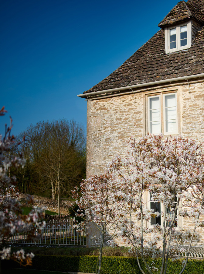 Rural house exterior in Wiltshire.