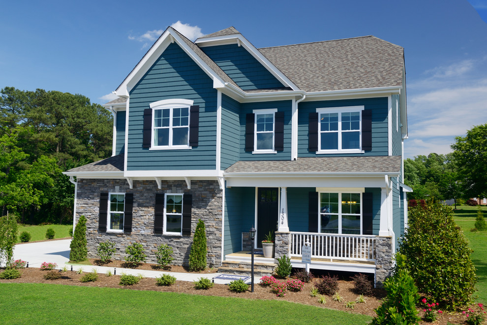 Single Family Home Exteriors Exterior Raleigh by Terramor Homes