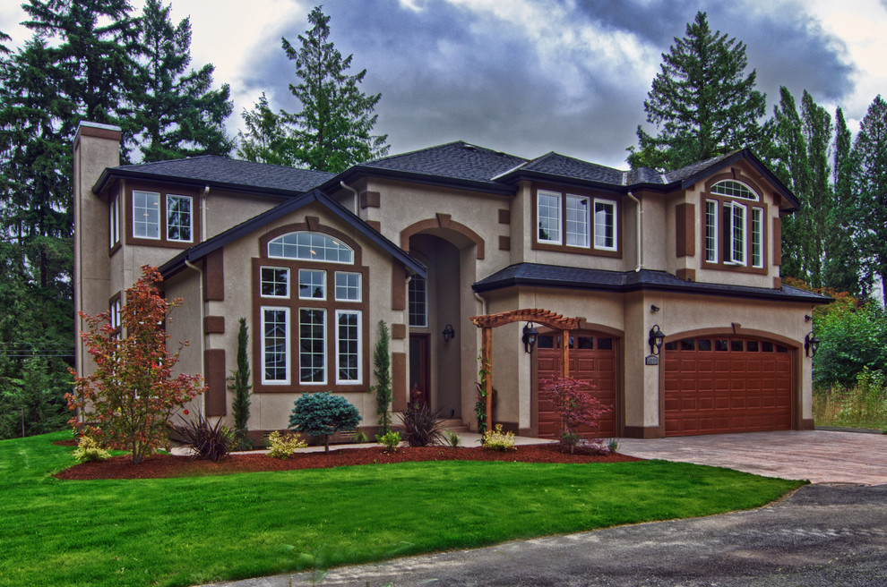 Slater house Mediterranean Exterior Phoenix by H2 View Houzz