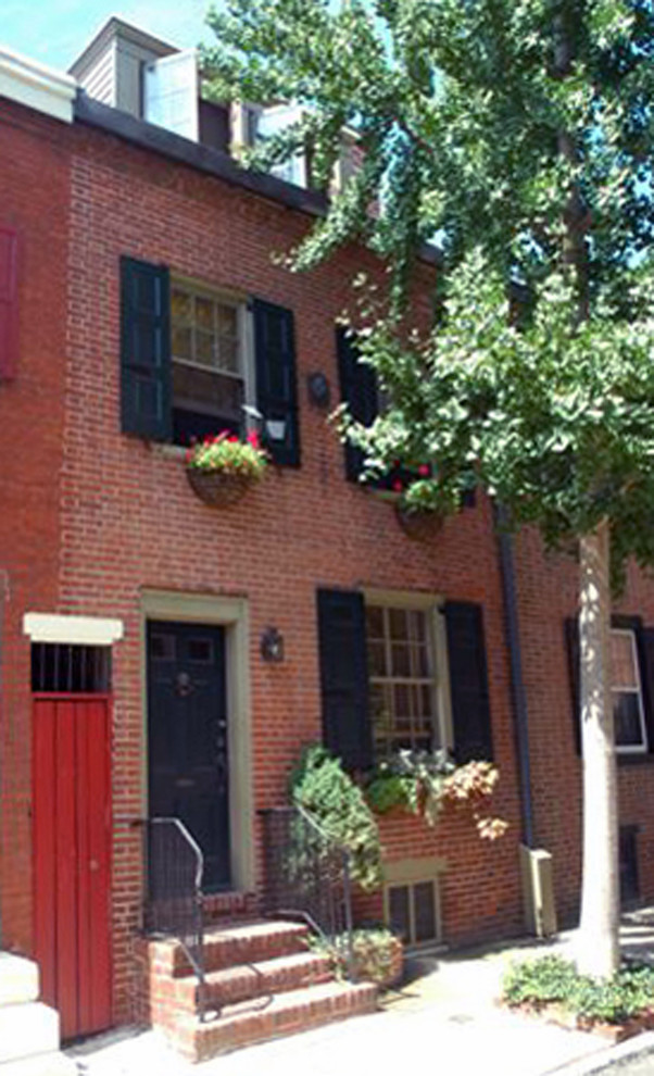 Small Philadelphia Row house Renovation - Traditional - Exterior
