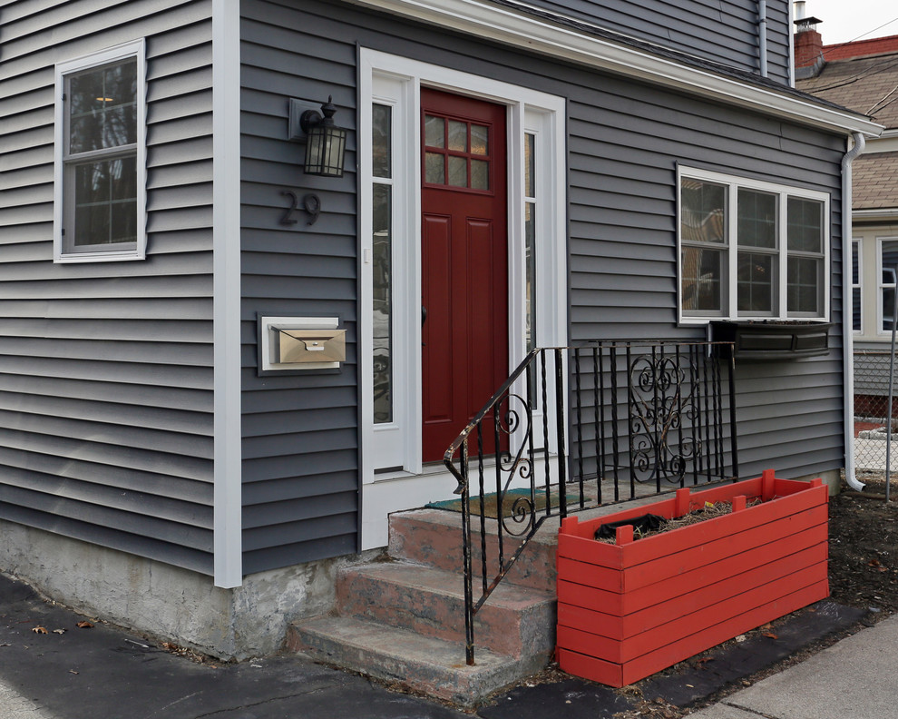 Modern exterior home idea in Boston