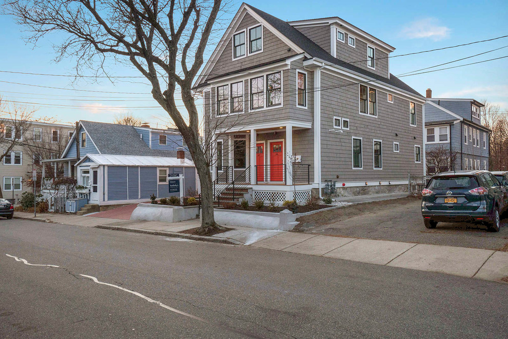 Somerville, MA Multifamily Renovation Modern Exterior Boston