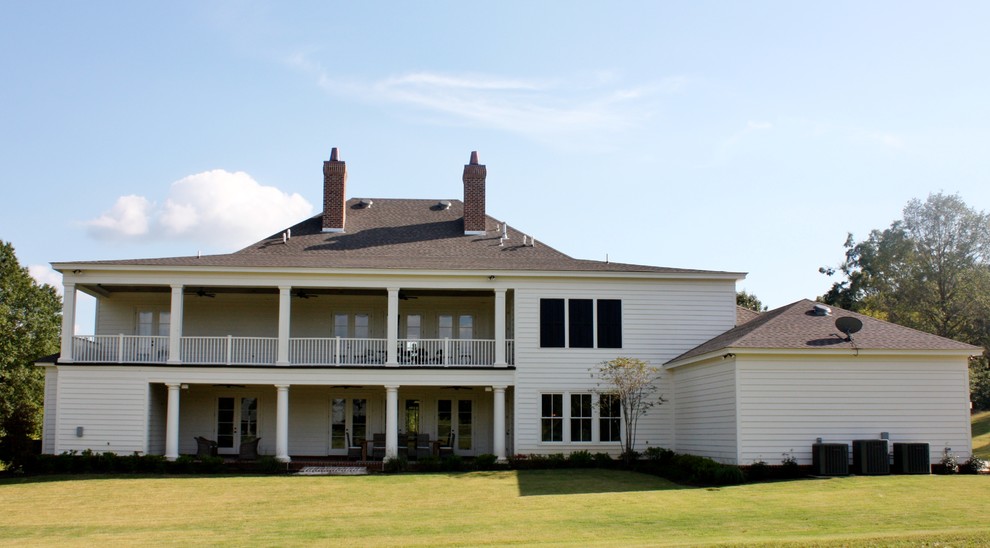 Southern Charm Traditional Exterior Miami by Bob Chatham Custom