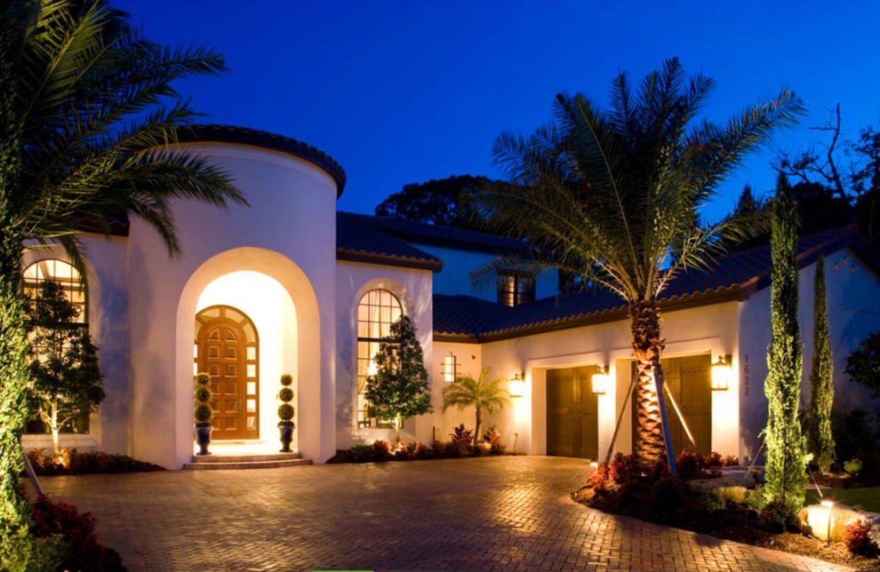 Southside Village Home Sarasota, Florida Mediterranean Exterior