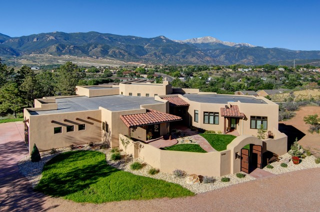 Southwestern In Colorado American Southwest Exterior Denver By Solid Rock Custom Homes Houzz
