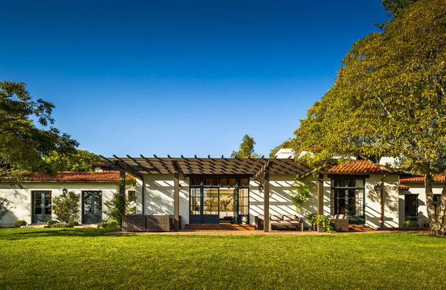 Spanish Colonial Revival Hacienda - Mediterranean - Porch