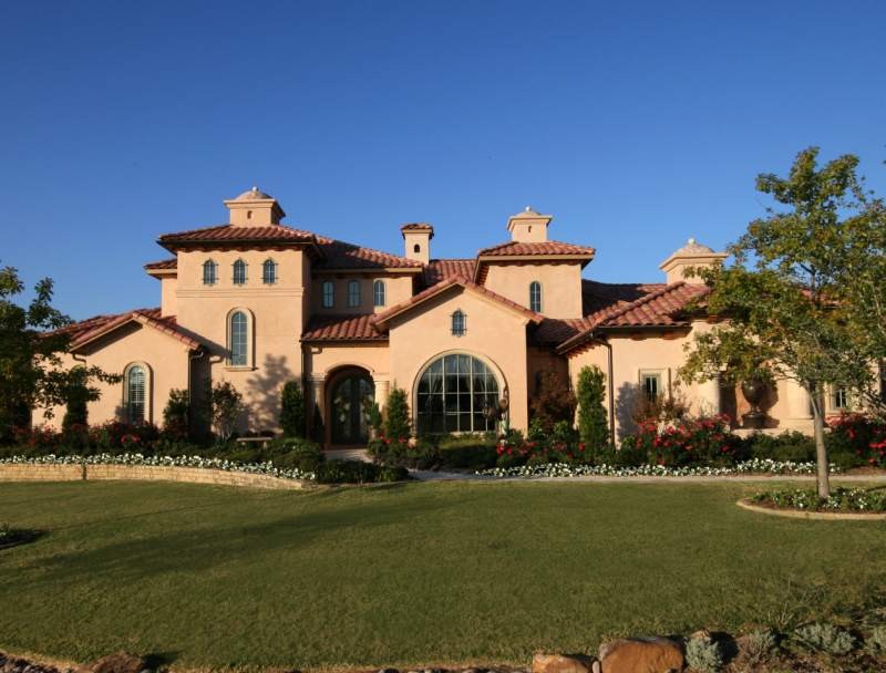 Spanish Ecl Mediterranean Exterior Dallas By John Lively