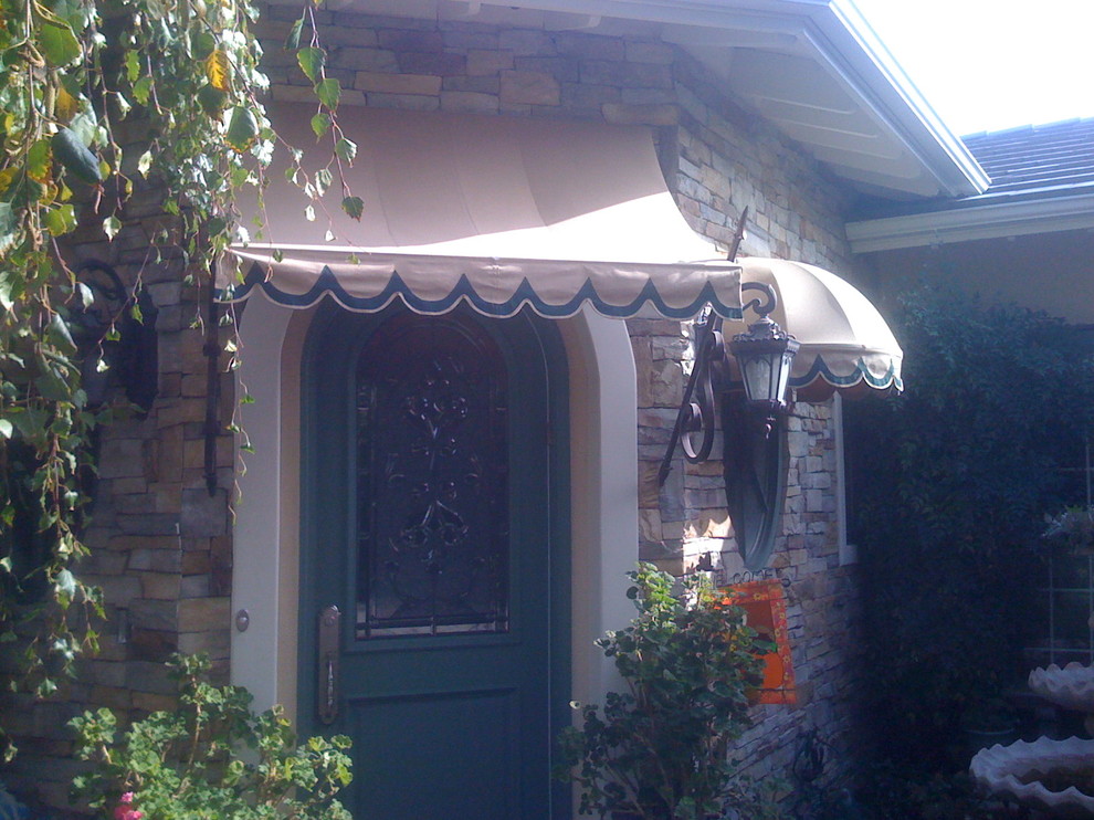 Speared Awning design Mediterranean Exterior Orange County by Awnings In Motion Houzz