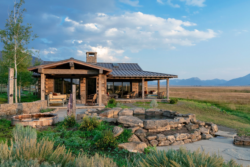 Photo of a rustic house exterior in Other.