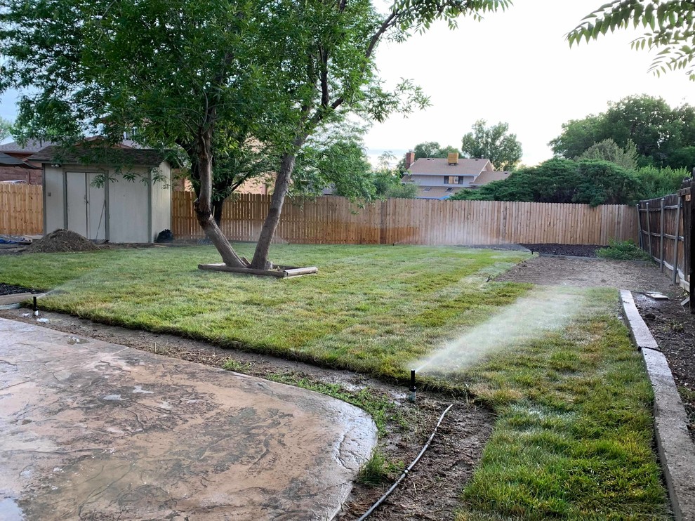 Sprinkler systems Modern Exterior Denver by Johnson Landscaping
