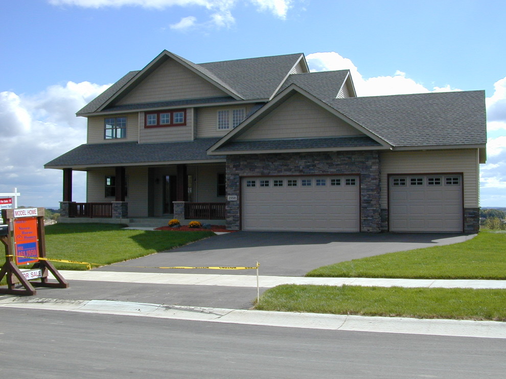 St. Croix Model Craftsman Exterior Minneapolis by Steven Horne Homes L.L.C. Houzz