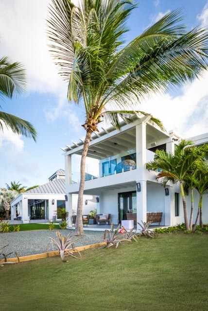 Beach style exterior home photo in Other