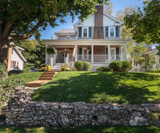 St Louis Victorian Traditional House Exterior St Louis by Mary