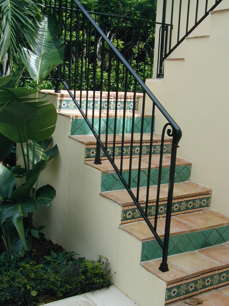 Mediterrane Treppe in Miami