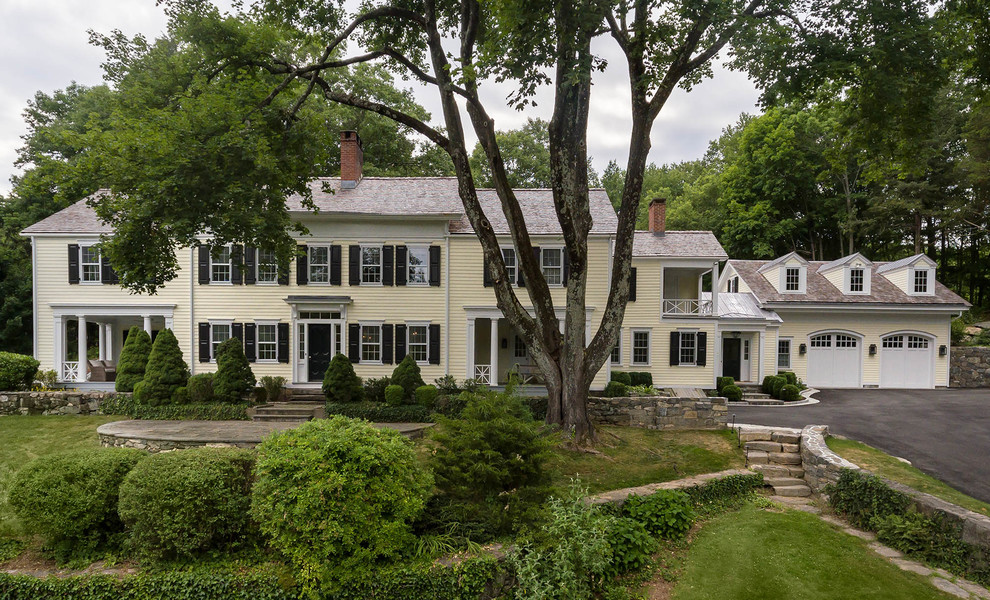 Stamford Renovation Transitional Exterior New York by Crisp