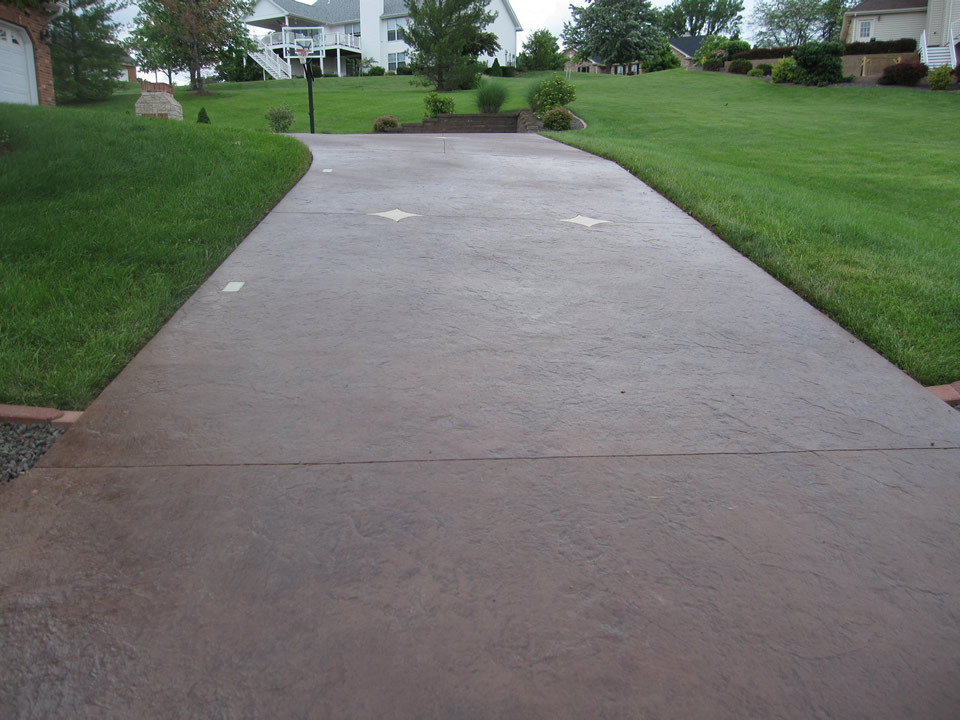 Stamped Concrete Installer St. Louis, MO Contemporary Exterior St