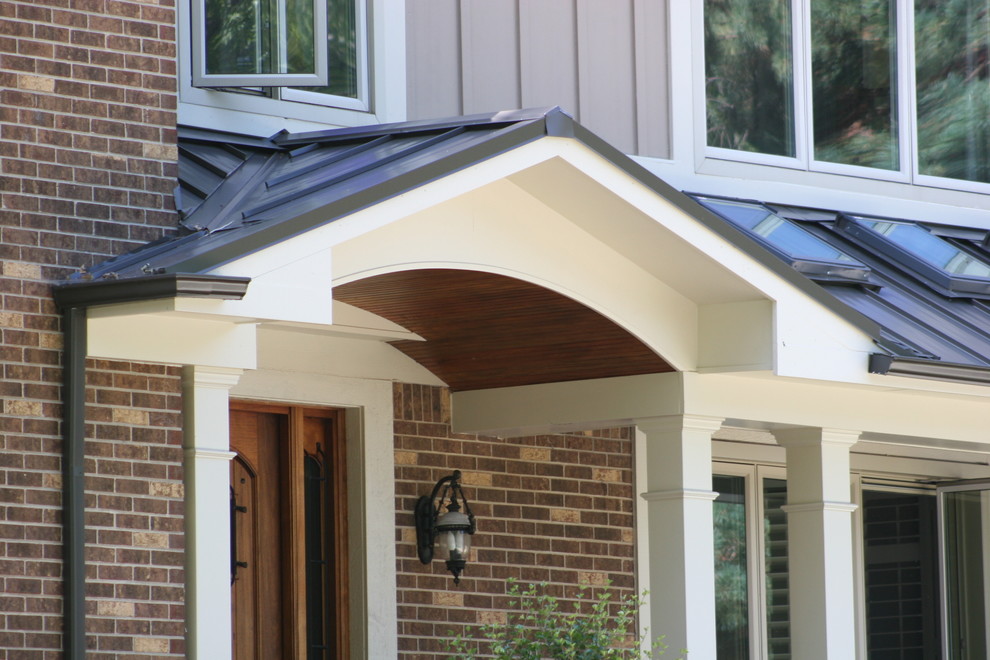 Standing Seam Metal Roofing Traditional Exterior Detroit by
