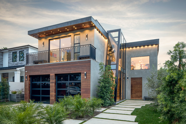 Stansbury Modern Häuser Los Angeles von Tyler Hogan Photography