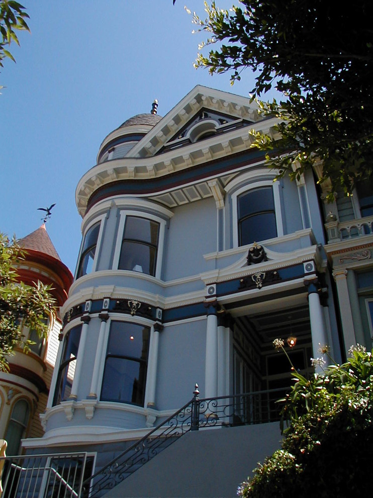 Steiner Street San Francisco Residence Victorian Exterior San