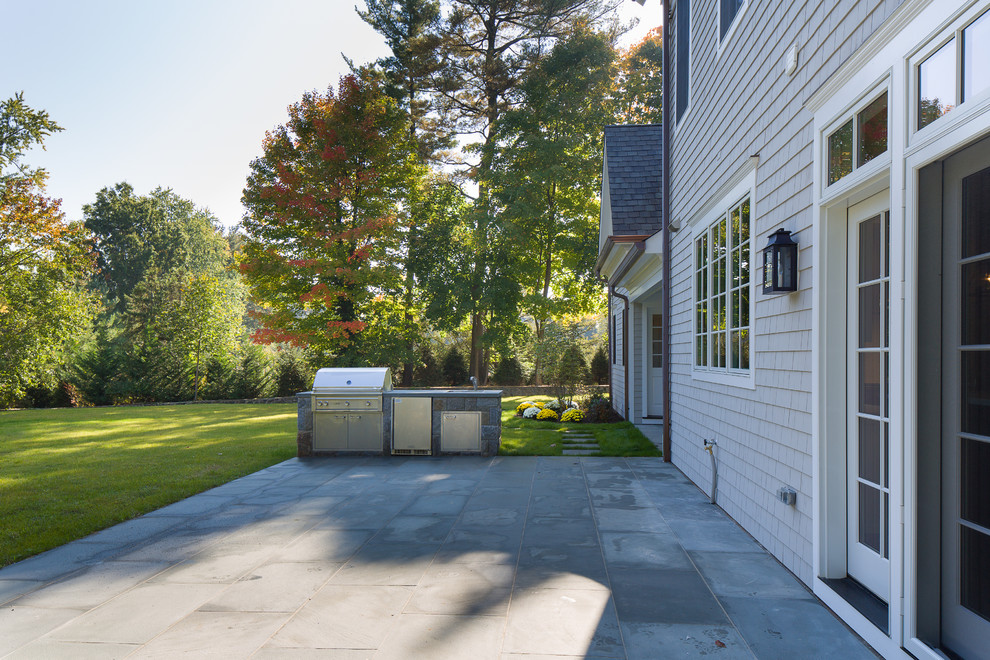 Stone Colonial in Sterling Ridge Harrison, NY Transitional Exterior