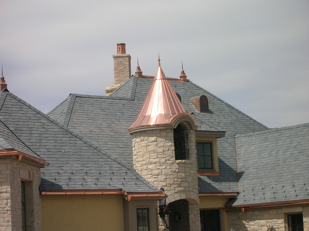 Stone Gate Custom Copper Traditional Exterior Salt Lake City by