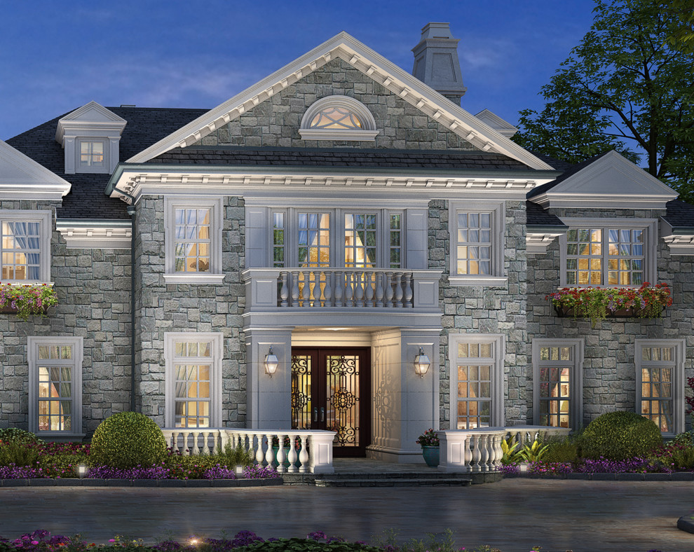 Stone Manor Estate Traditional Exterior New York by JORDAN