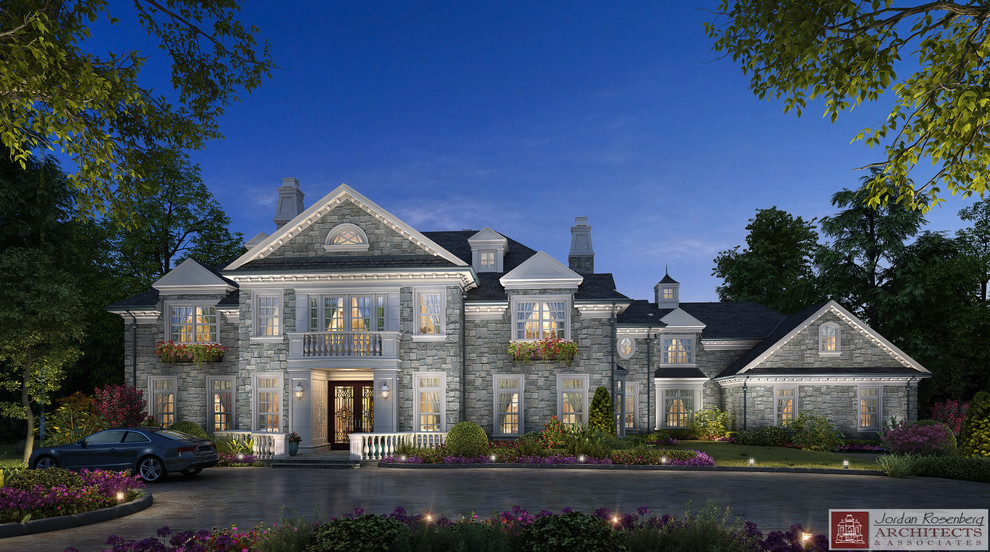 Stone Manor Estate Traditional Exterior New York by JORDAN