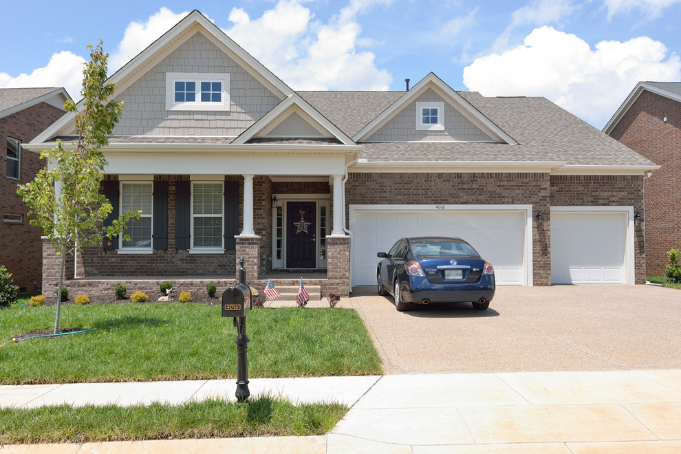 Stone Mill Brick Traditional Exterior Nashville by The Jones