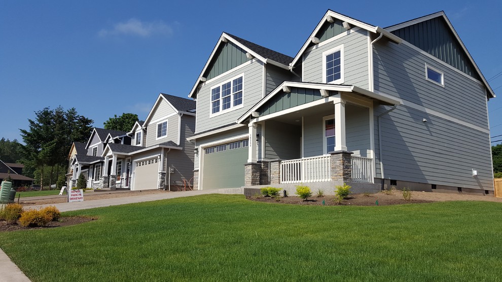 Stone VeneerOregon City Craftsman Exterior Portland by Brown