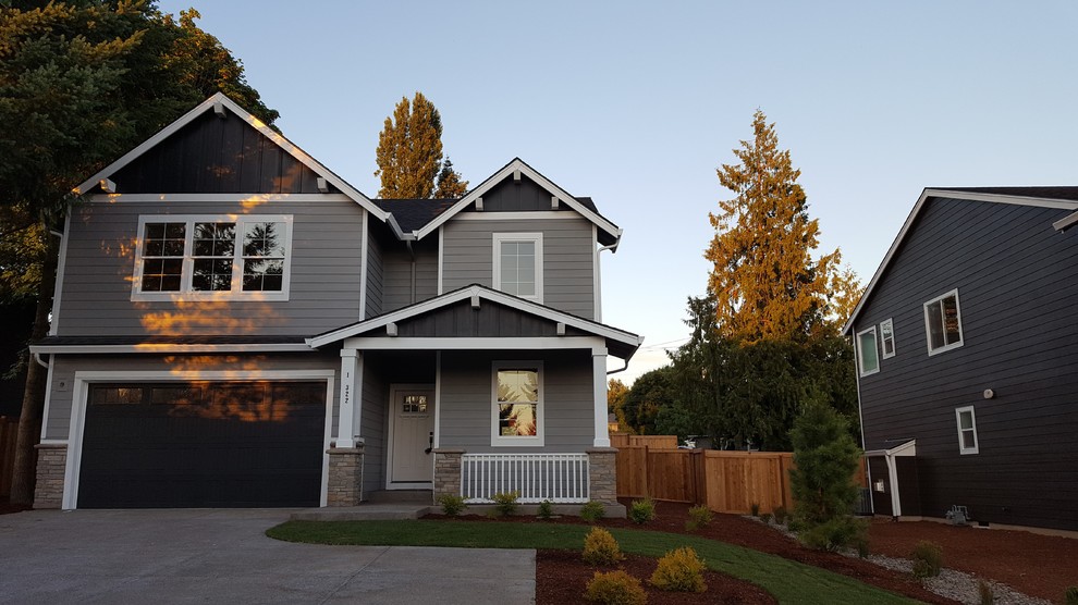 Stone VeneerOregon City Craftsman Exterior Portland by Brown