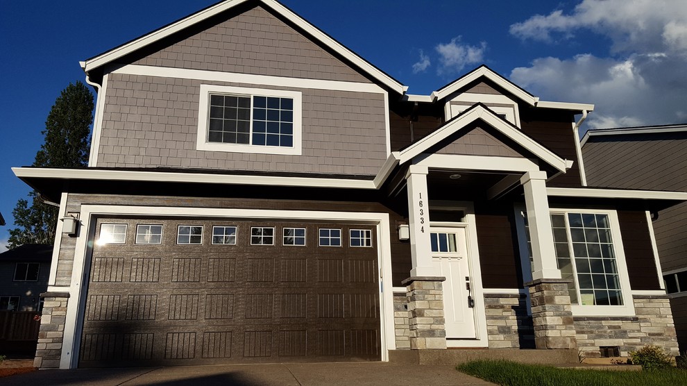 Stone VeneerOregon City Craftsman Exterior Portland by Brown