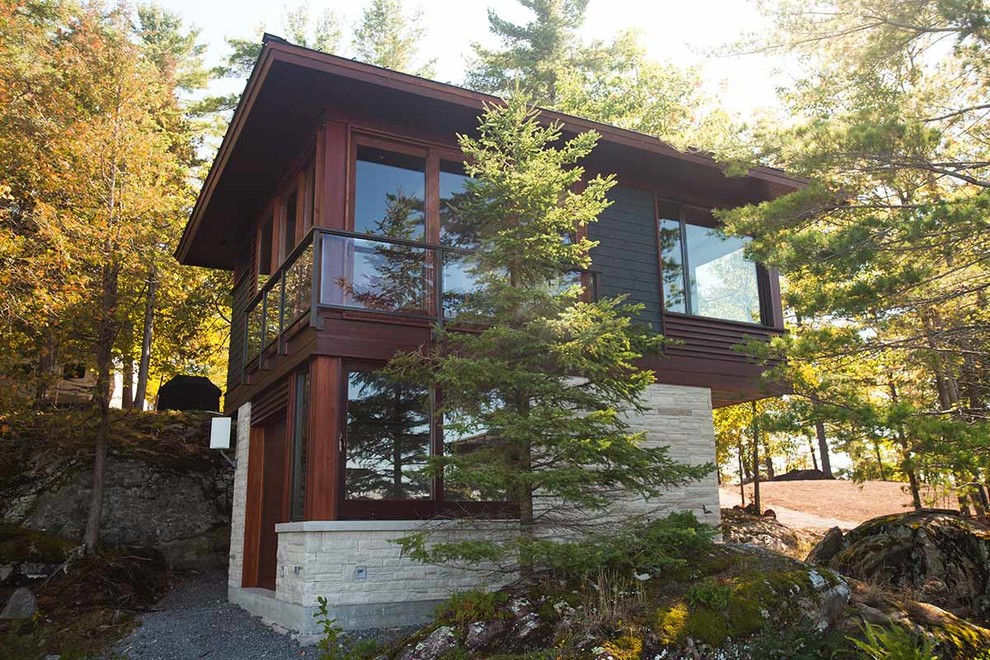 Stoney Lake Cottages - Exteriors - Contemporary - Exterior - Toronto ...