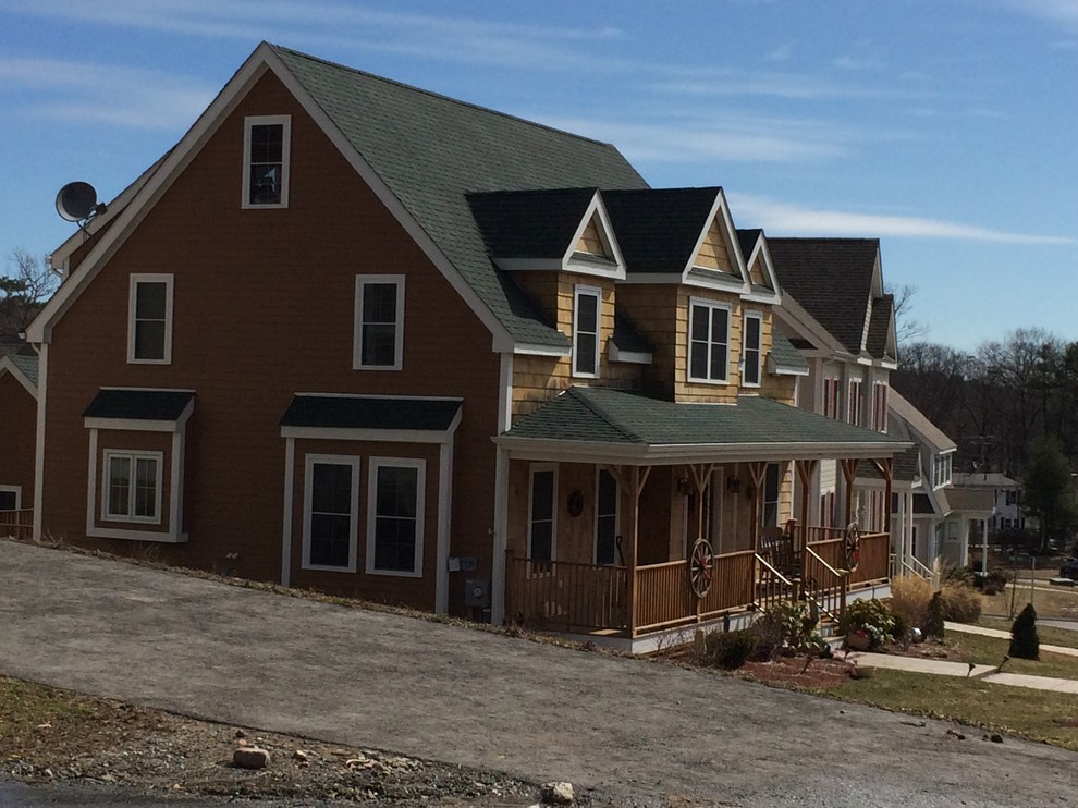 Stony Brook Farm Development Craftsman Exterior Boston by