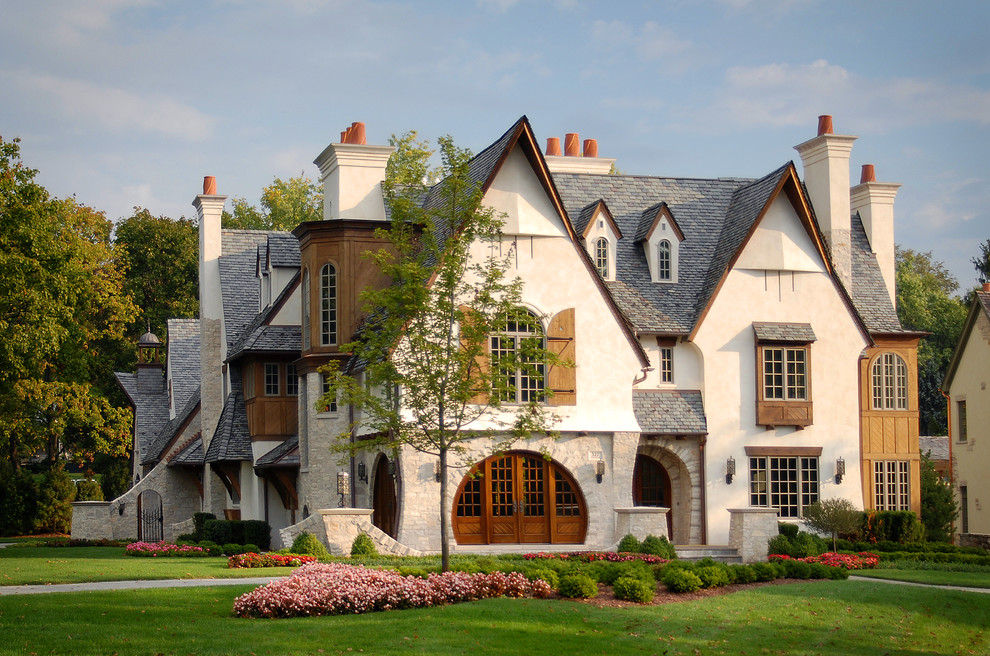 Storybook Manor Hinsdale, IL Traditional Exterior Chicago by Charles Vincent