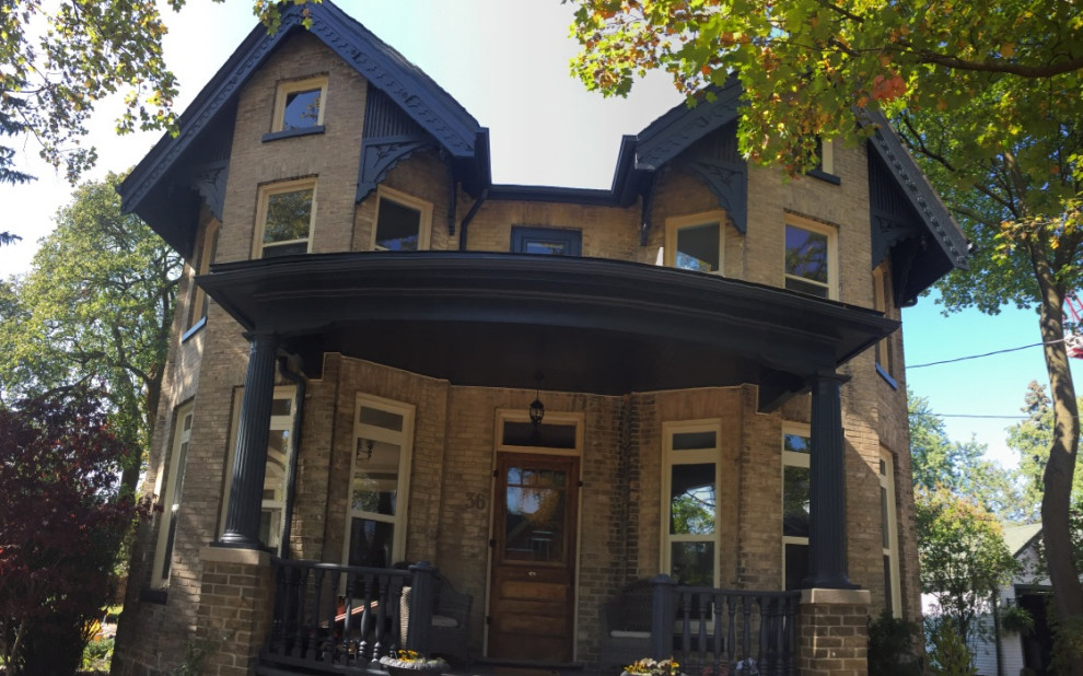 Stouffville Century Home Exterior Victorian House Exterior