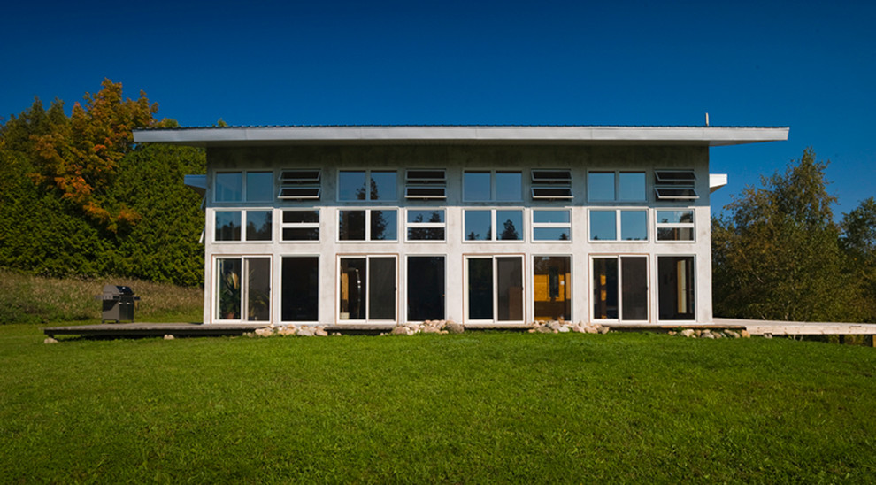 Straw Bale House Contemporary Exterior Los Angeles by Electric