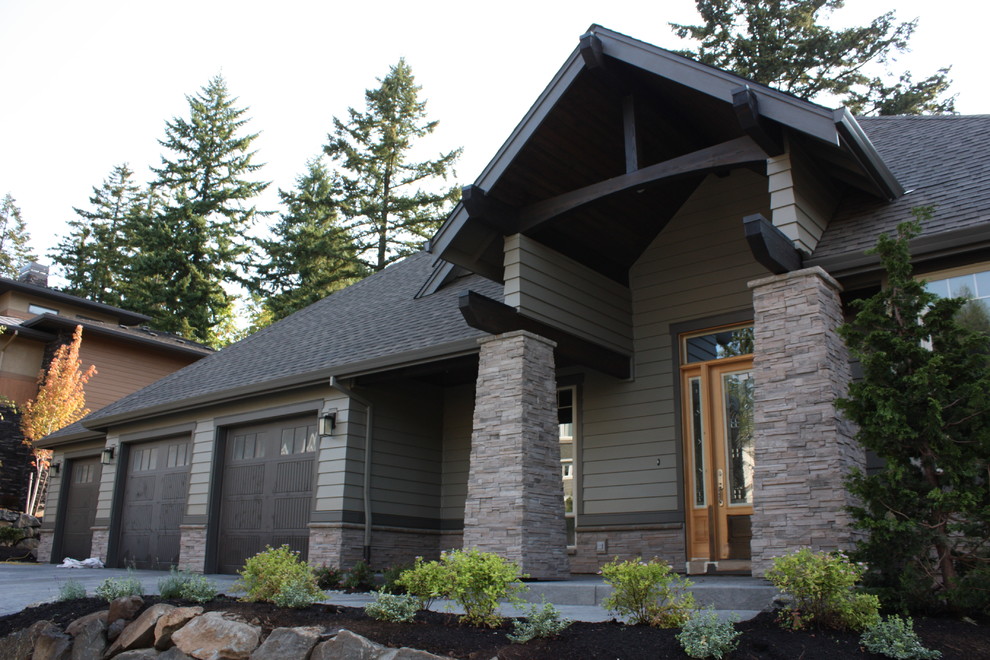 Street of dreams siding Craftsman Exterior Portland Street of dreams siding Craftsman Exterior Portland