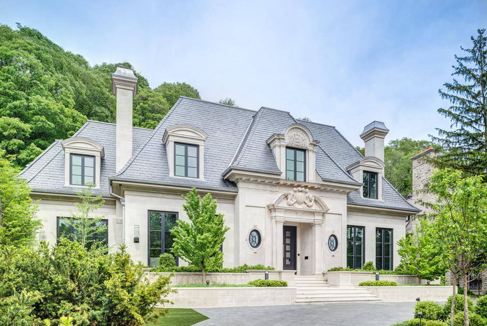 Stunning French Transitional Home Traditional Exterior Toronto