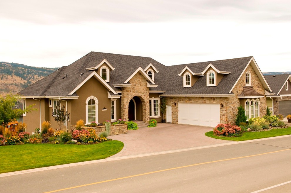 Suburban View Home - Traditional - Exterior - Calgary - by Mitchell ...