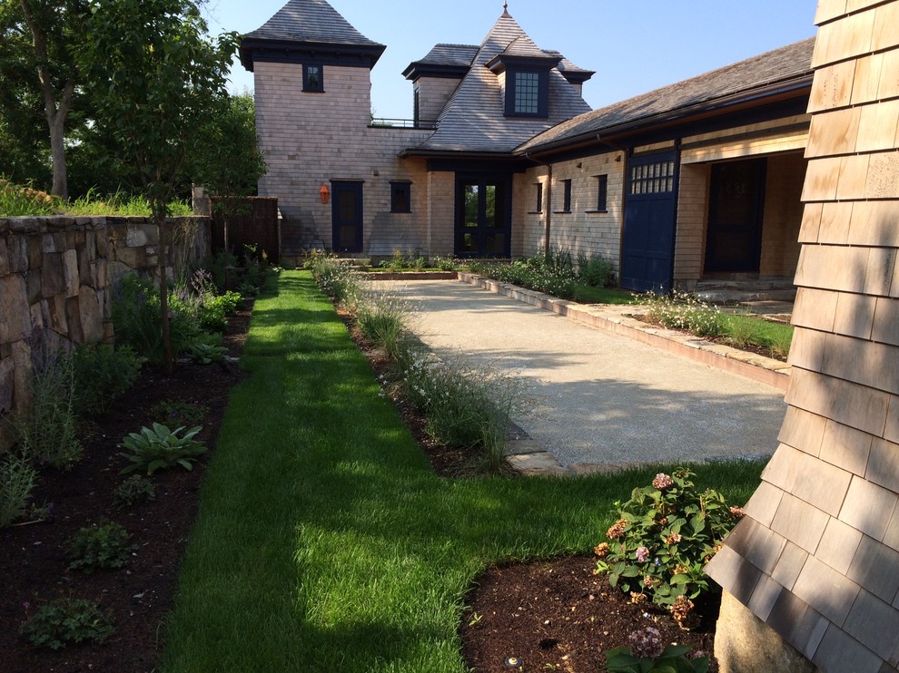 Succotash Road Farmhouse Exterior Providence by Stephen