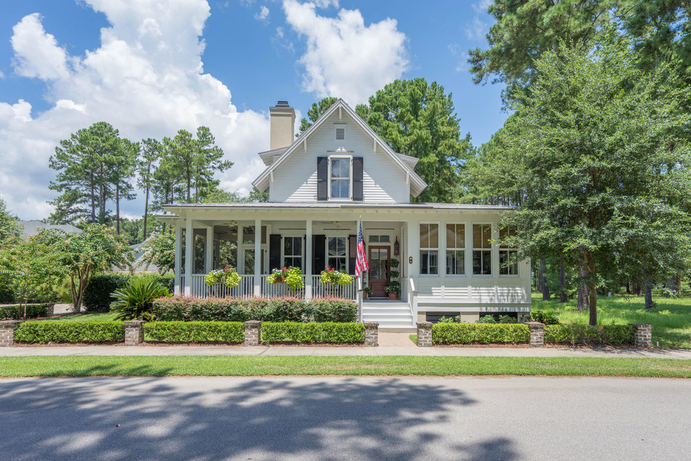 Sugarberry Cottage Addition Traditional Exterior Charleston by WaterMark Coastal Homes