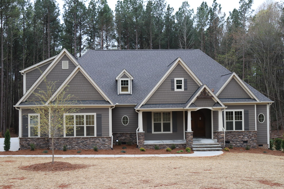 Summerview Front Elevation Craftsman Exterior Charlotte by