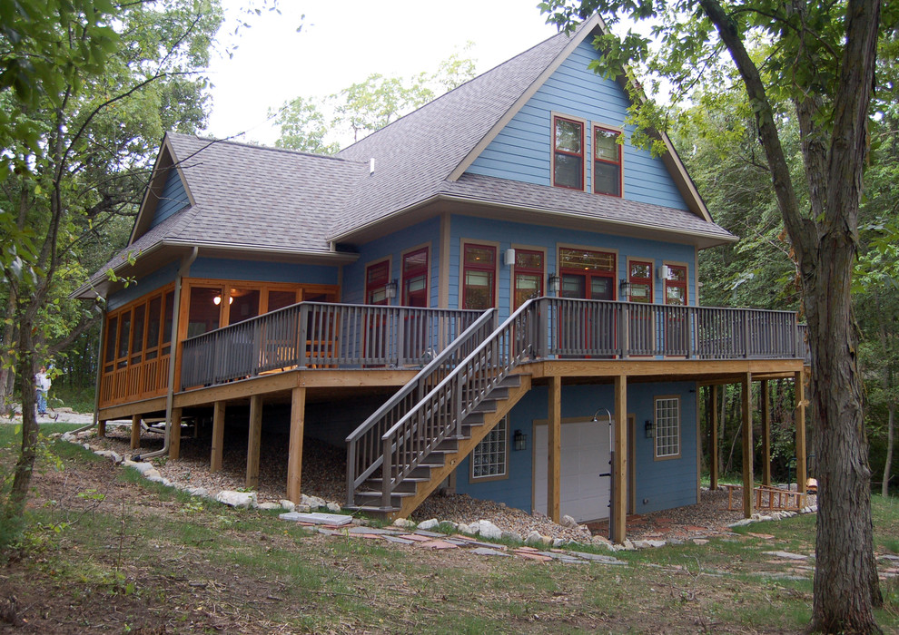 Sun Valley Lake Home Eclectic Exterior Other by Kaufman