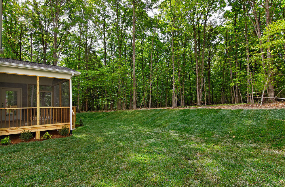 Example of an exterior home design in Raleigh