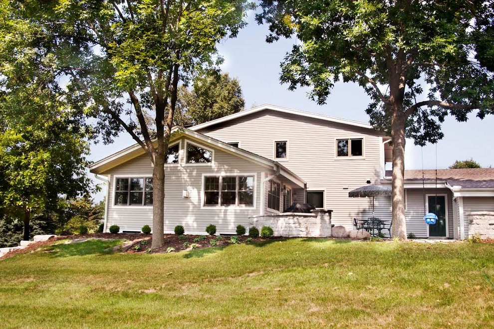 Sunroom Addition Transitional Exterior Milwaukee by Mukwonago