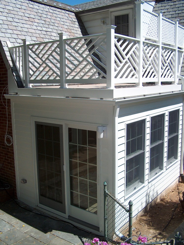 Sunroom Addition w/ Rooftop Deck in Silver Spring, MD Traditional
