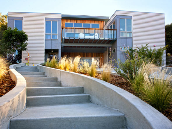 Example of a trendy exterior home design in San Francisco