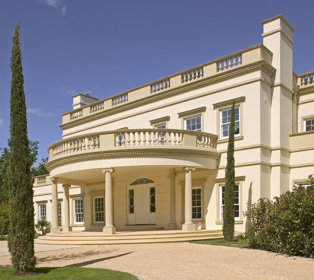 Surrey Traditional House Exterior London By Haddonstone Ltd Houzz UK