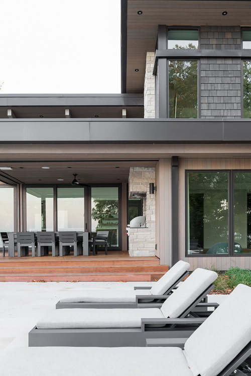 Swan Lake House Modern Exterior Salt Lake City by Studio McGee