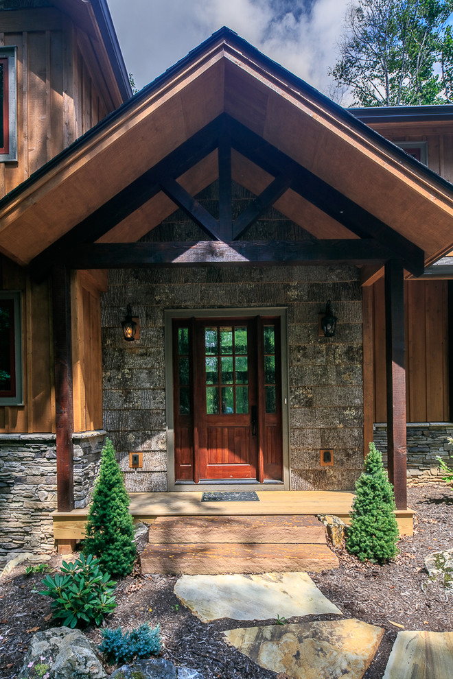 Sweet Pea Retreat - Rustic - Exterior - Charlotte - by VPC Builders ...